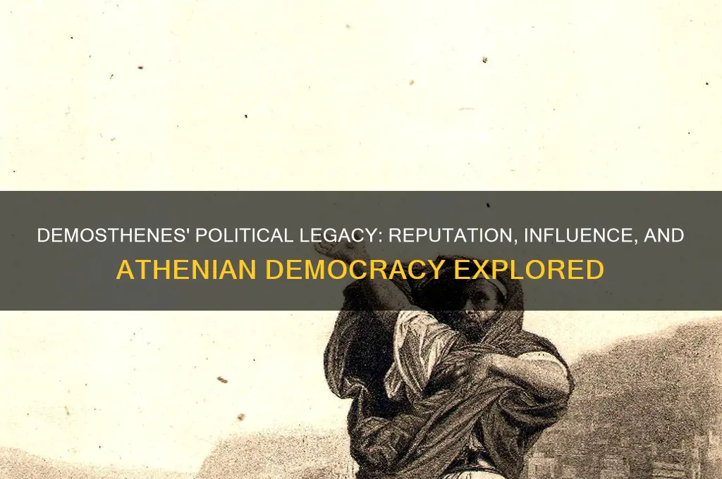what is demosthenes political reputation