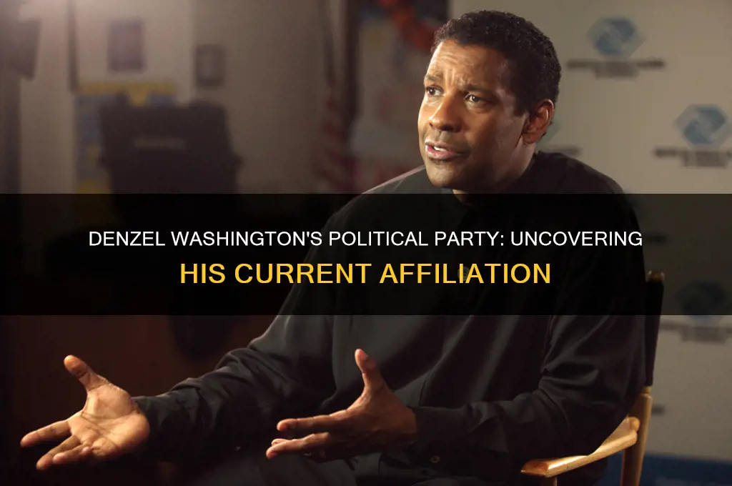 what is denzel washington