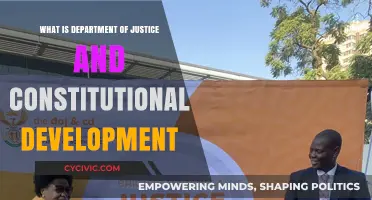 The Justice and Constitution Development Department: Roles and Responsibilities