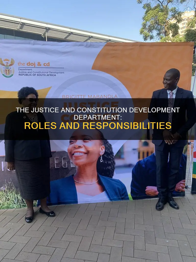 what is department of justice and constitutional development
