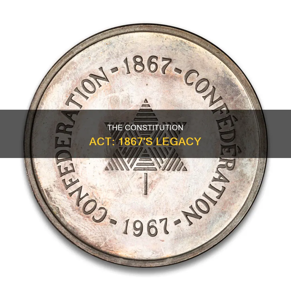 what is determined by the constitution act 1867