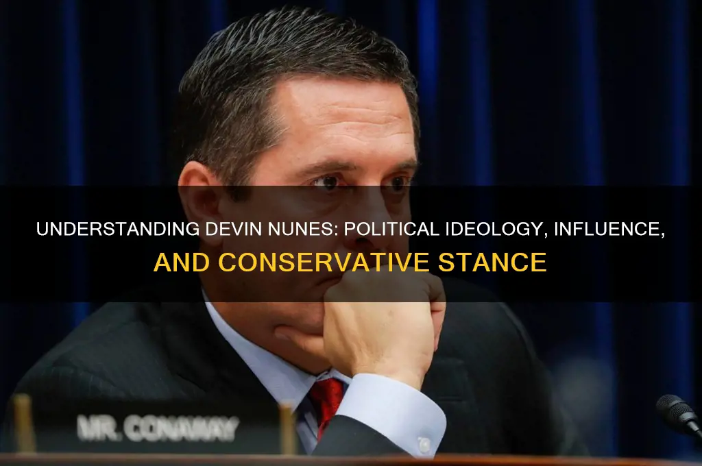 what is devin nunes politics