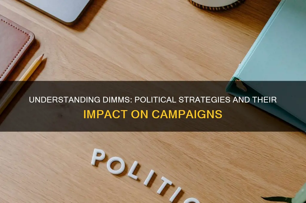 what is dimms in politics