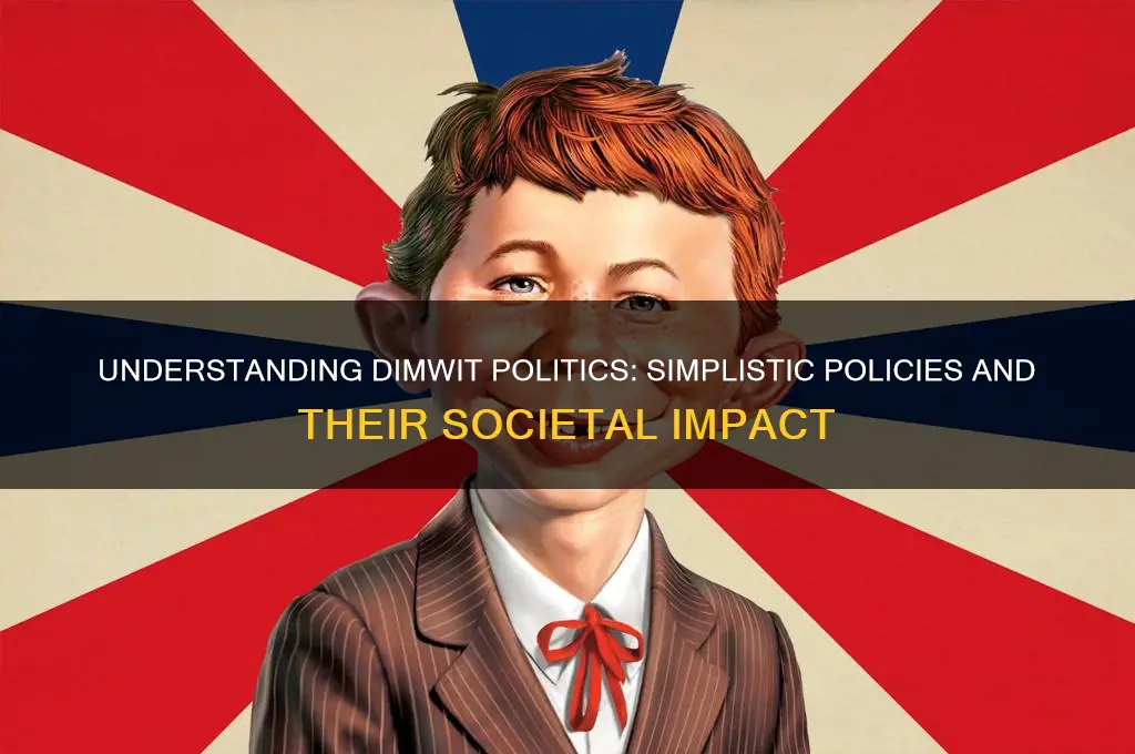 what is dimwit politics