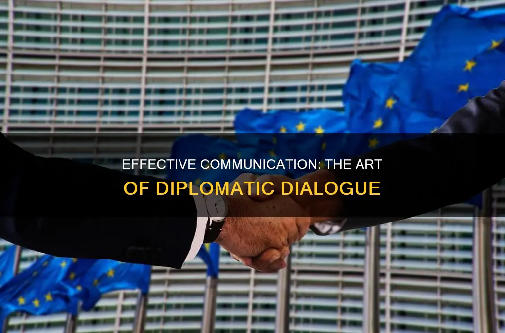 what is diplomacy in communication