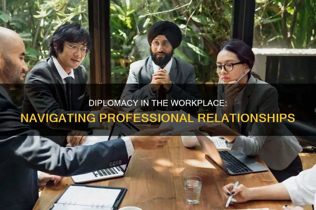 what is diplomacy in the workplace