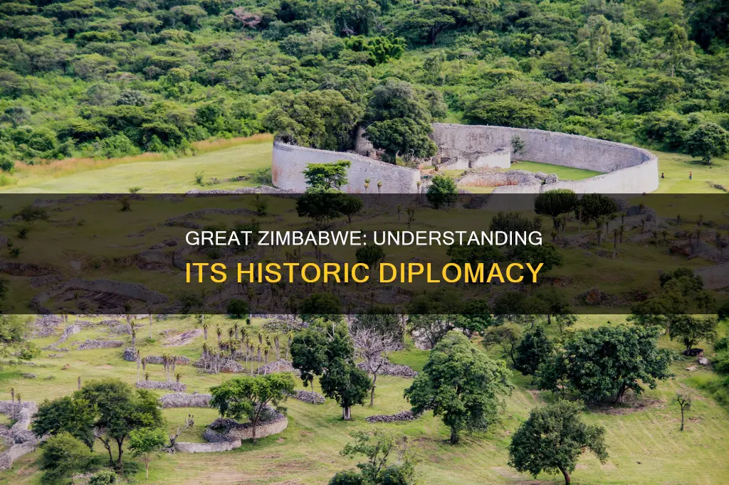 what is diplomacy of great zimbabwe