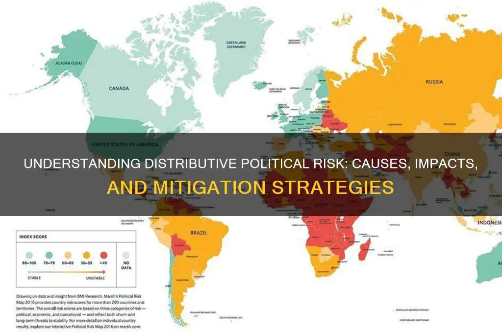 what is distributive political risk