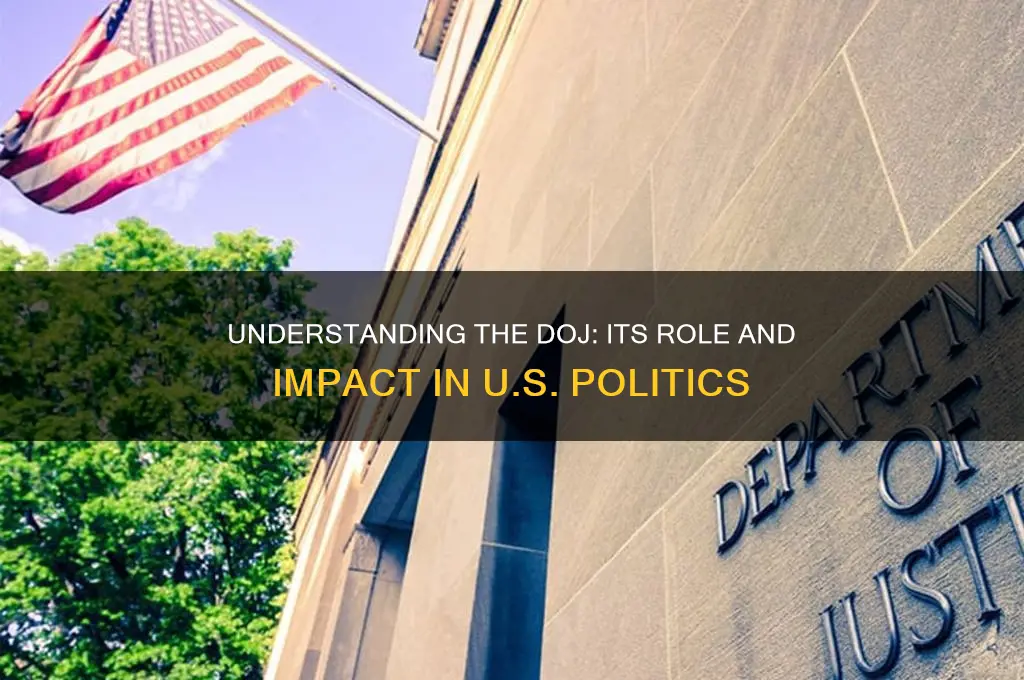 what is doj in politics
