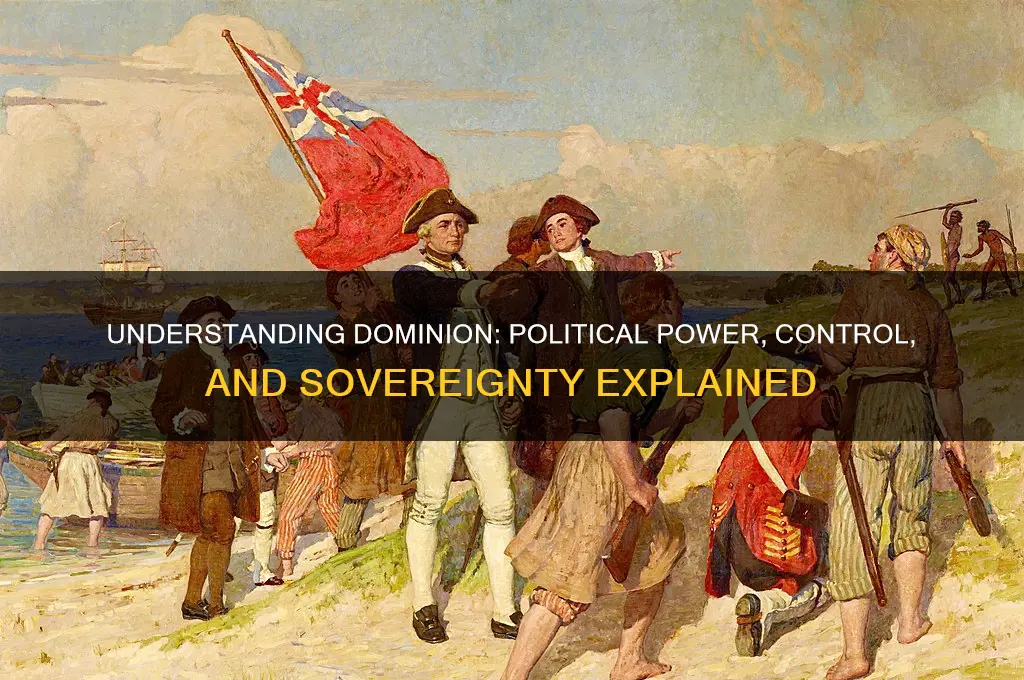 what is dominion in politics