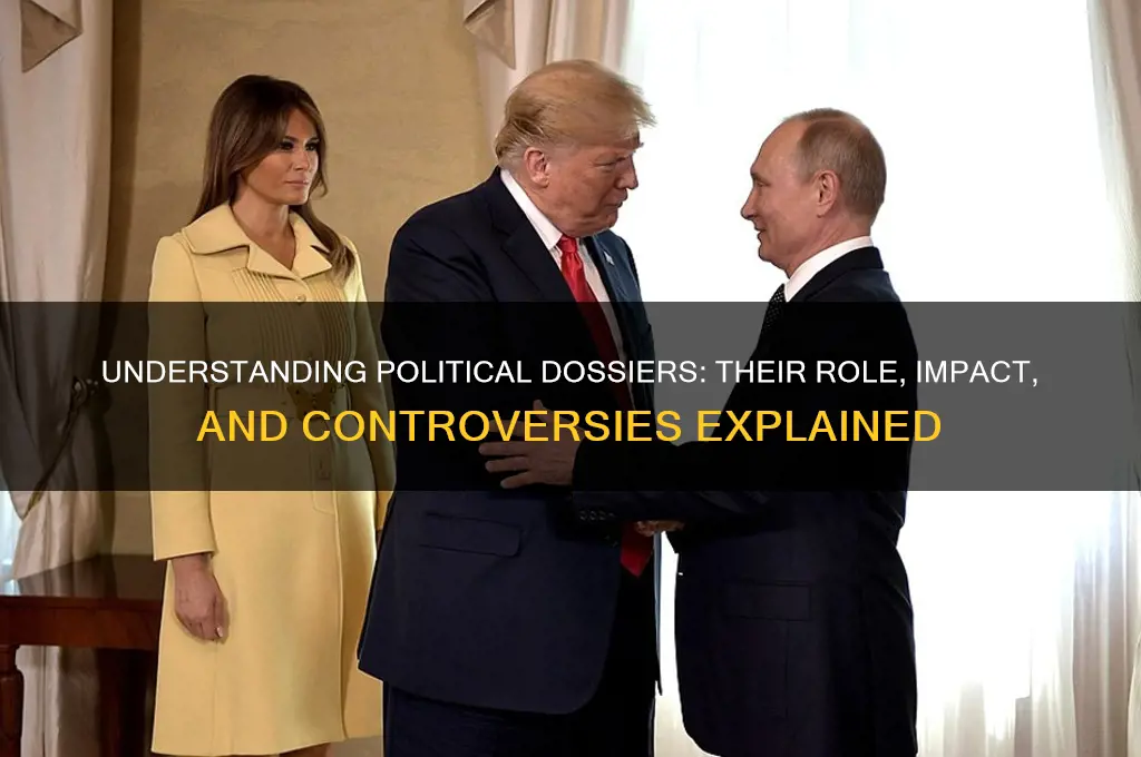 what is dossier in politics