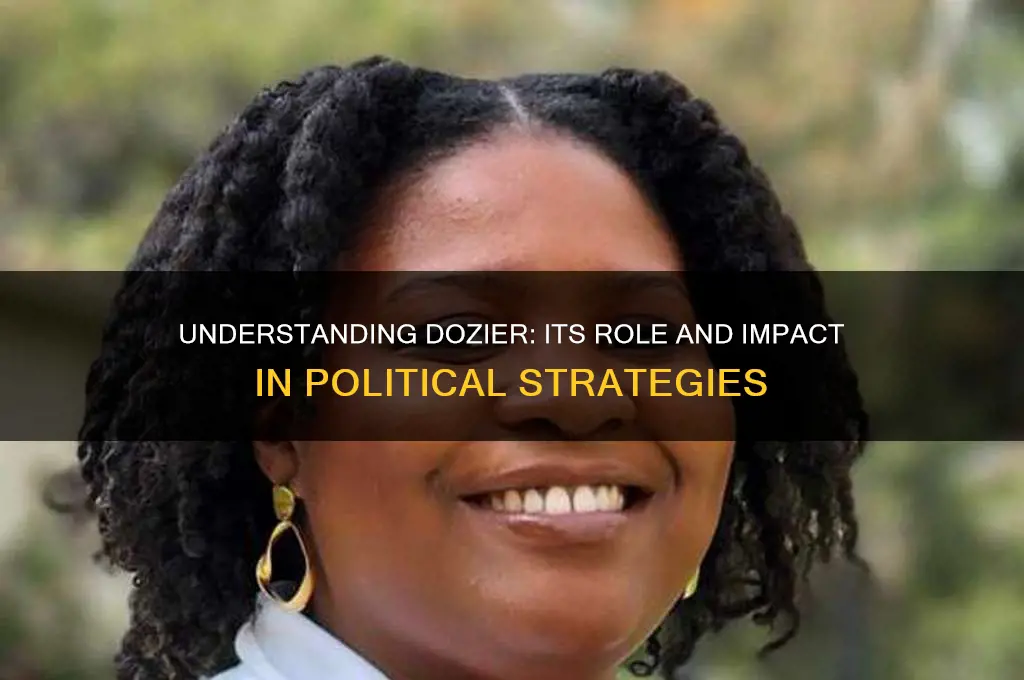 what is dozier in politics