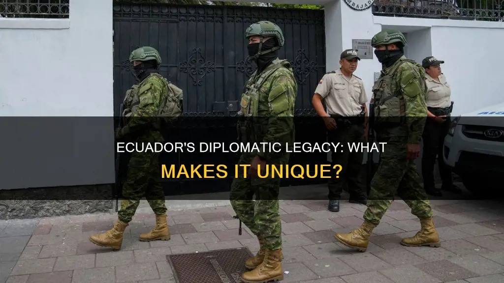 what is ecuador known for diplomacy