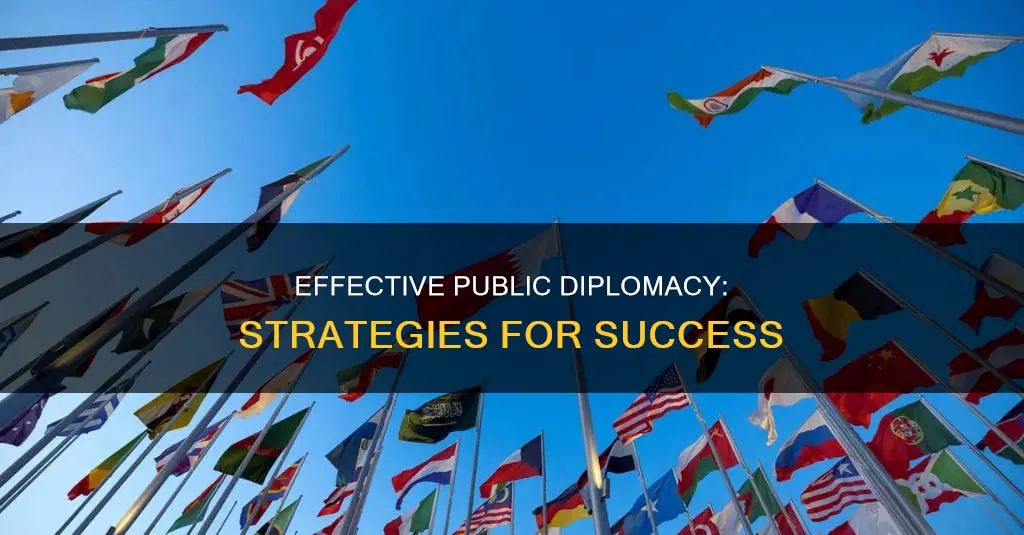 what is effective public diplomacy
