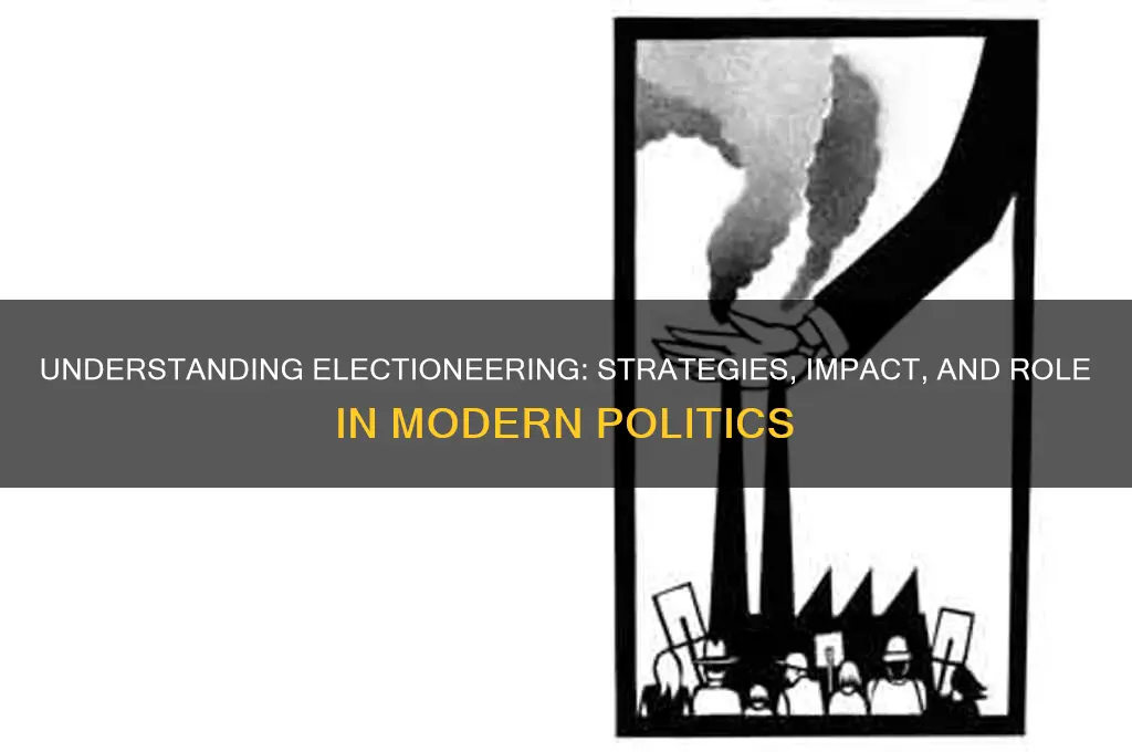 what is electioneering in politics