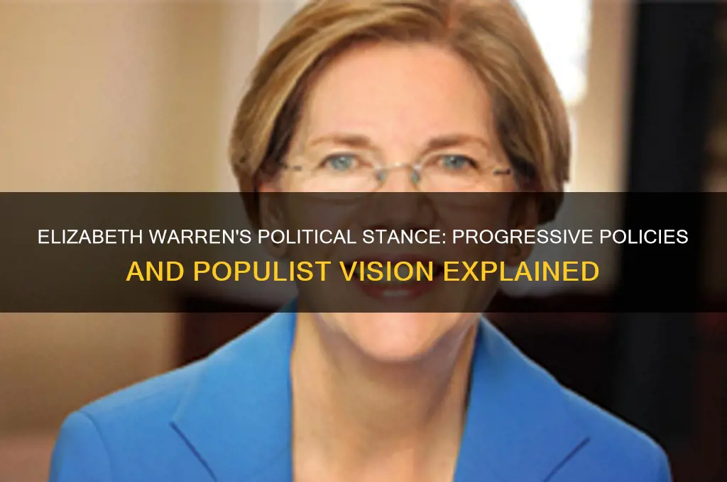 what is elizabeth warren politically