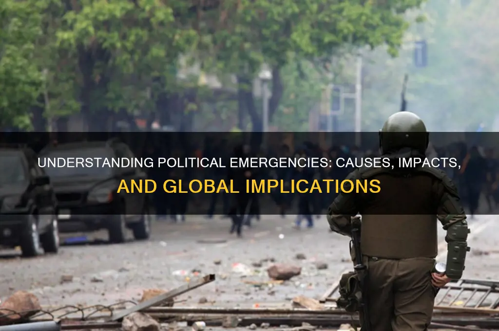 what is emergency in politics