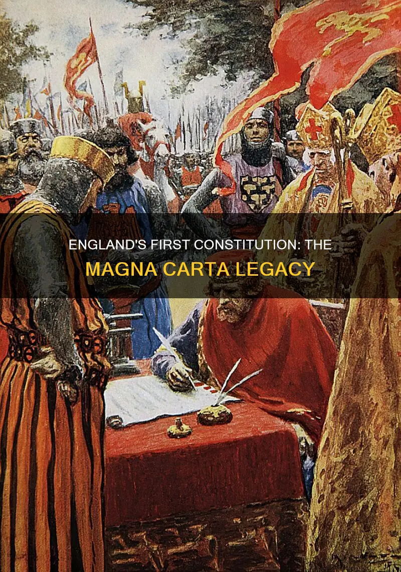 what is england first constitution called