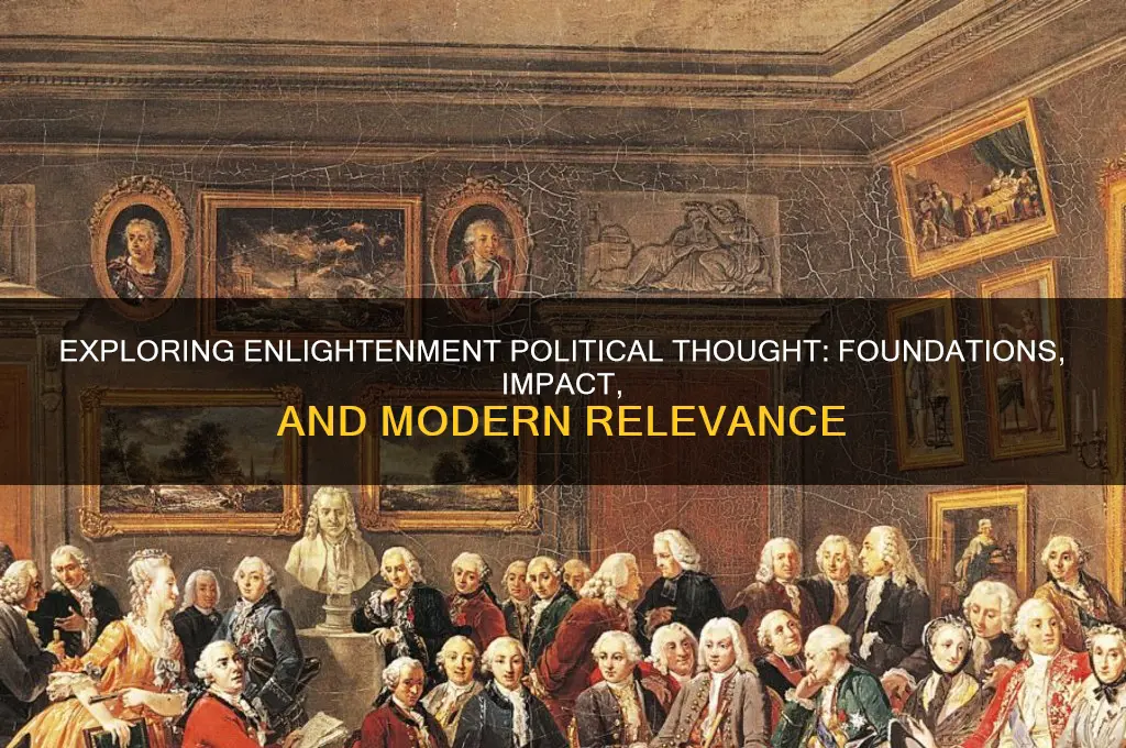 what is englightment political thought