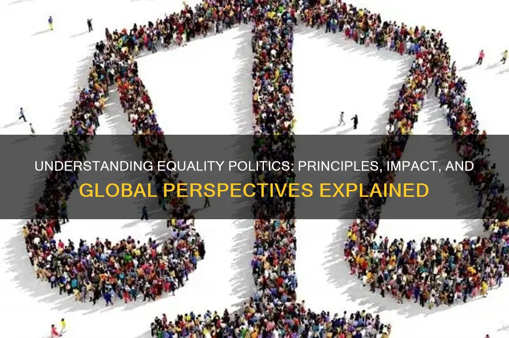 what is equality politics