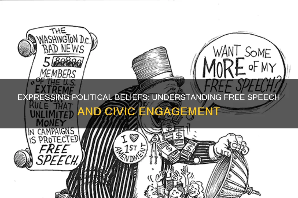 what is express political beliefs
