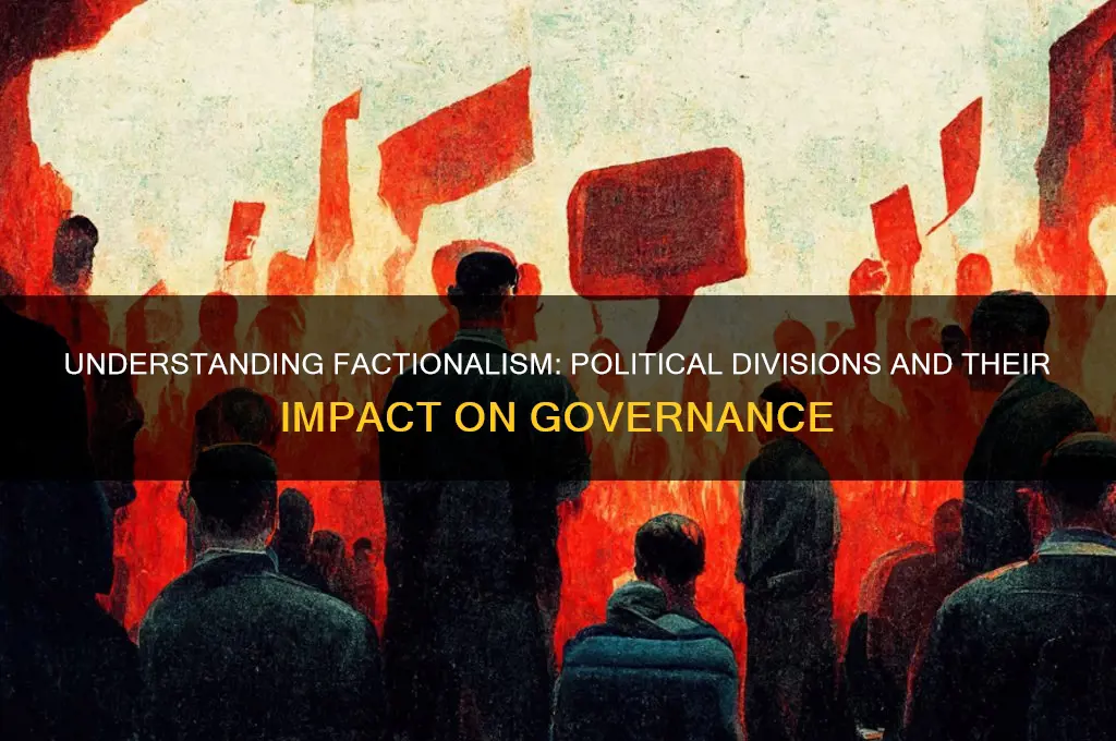 what is factionalism in politics