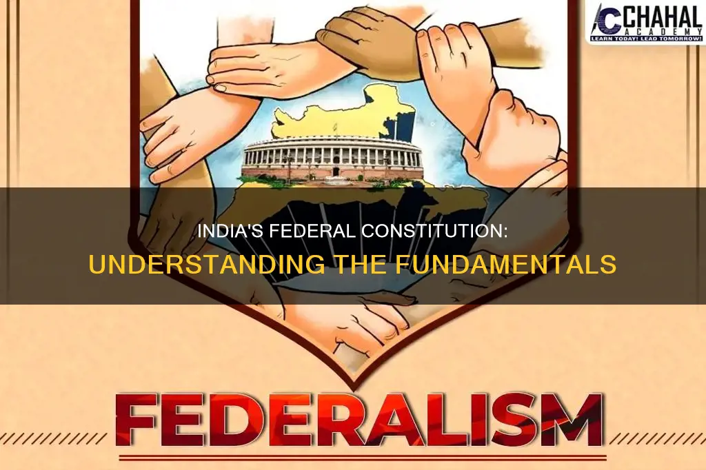 what is federal constitution of india