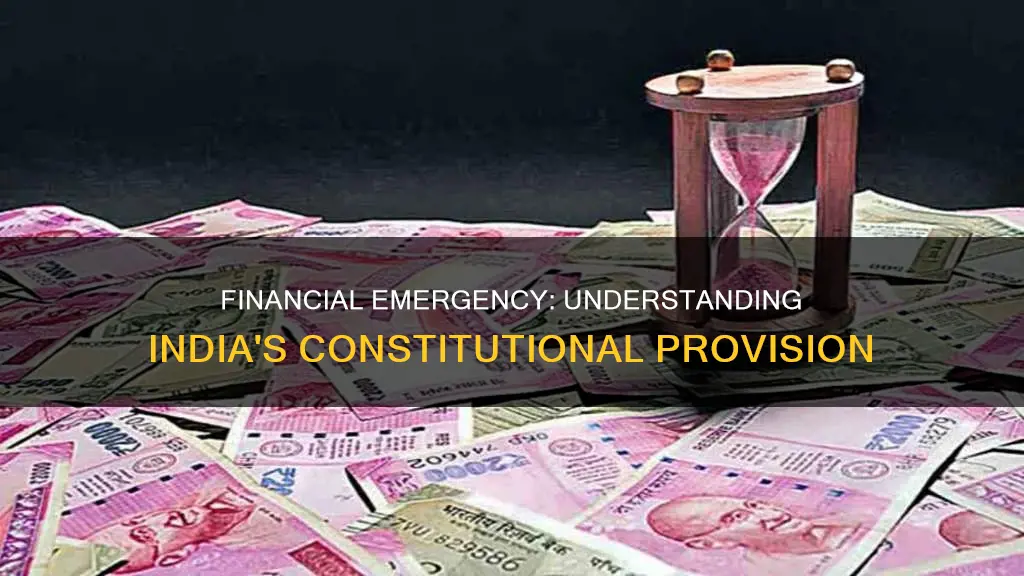 what is financial emergency in indian constitution