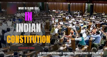 The Floor Test: Indian Constitution's Trust Vote