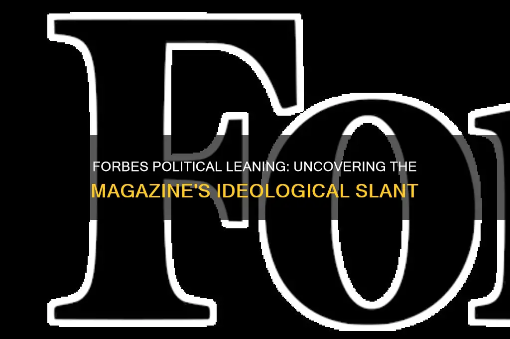 what is forbes political leaning