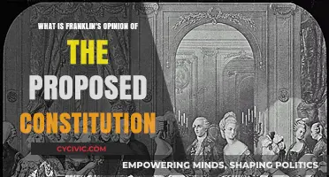 Franklin's Opinion: Constitution's Promise and Potential