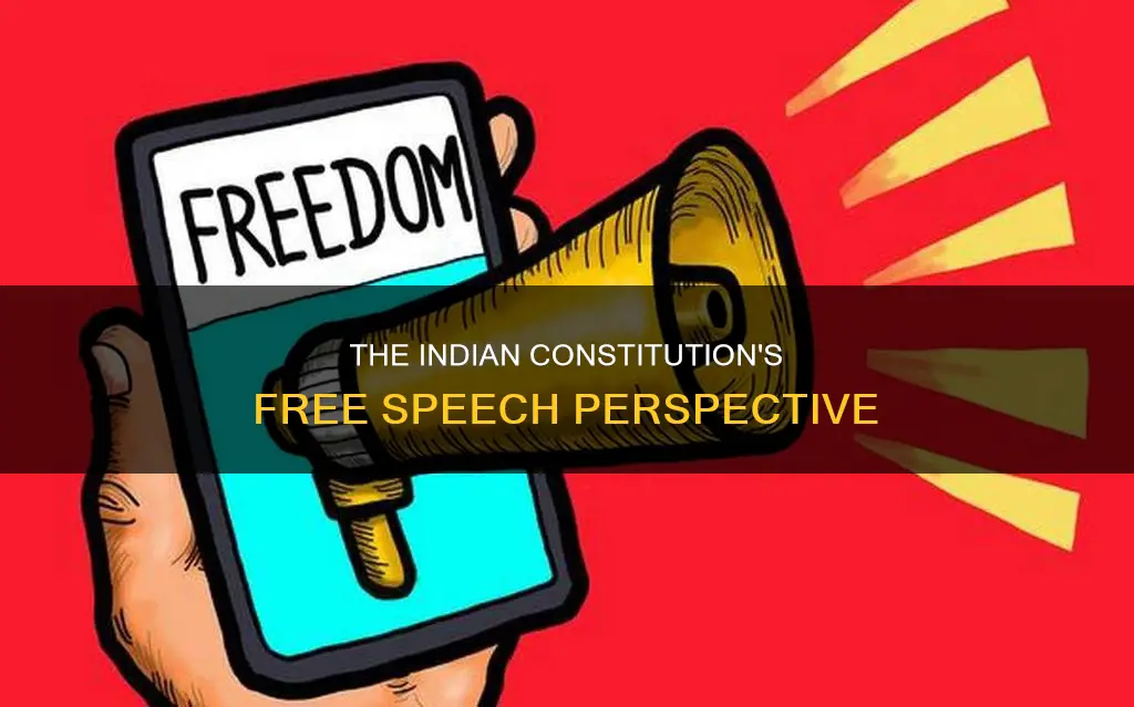 what is free speech according to the constitution of india