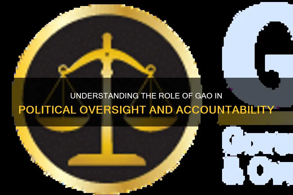 what is gao in politics