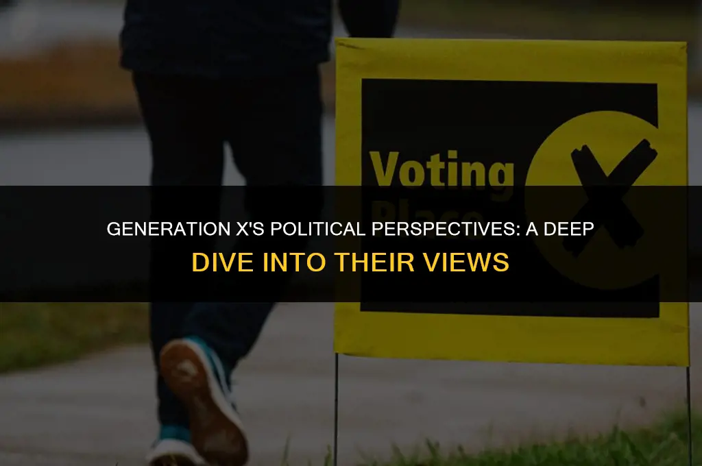 what is generation x views towards politics