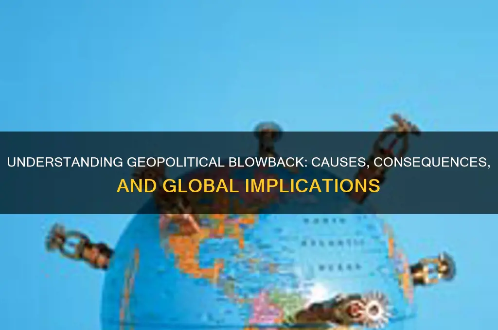 what is geo political blowbavk