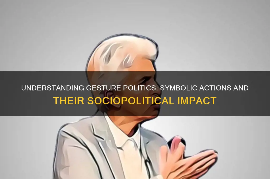 what is gesture politics