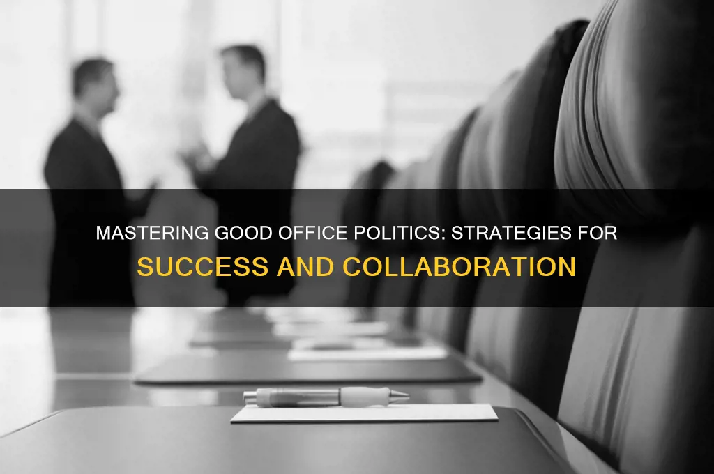 what is good office politics