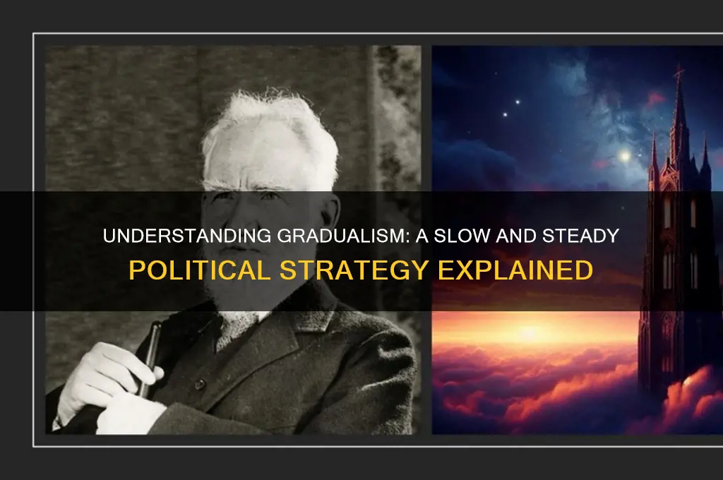 what is gradualism in politics