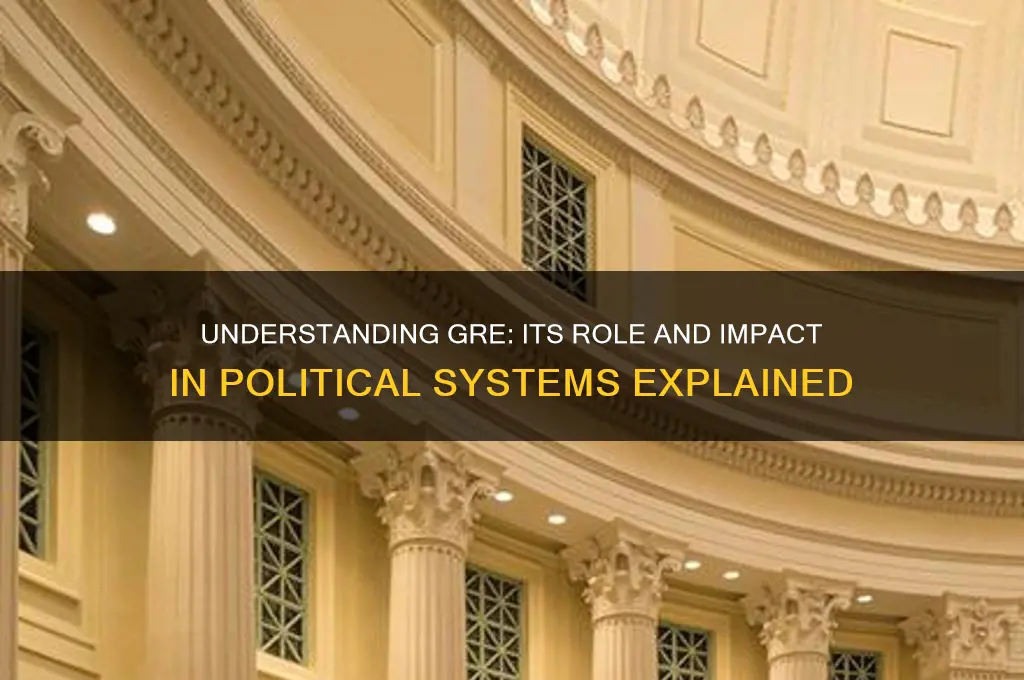 what is gre in politics