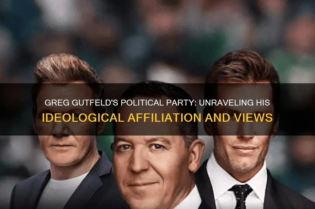 what is greg gutfeld polital party