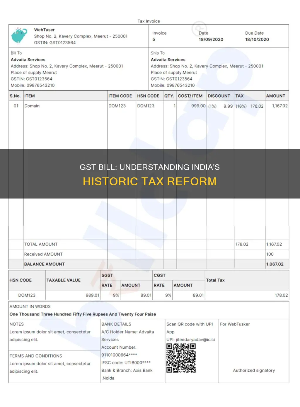 what is gst constitutional amendment bill