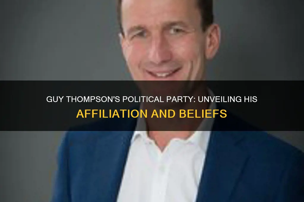 what is guy thompson political party
