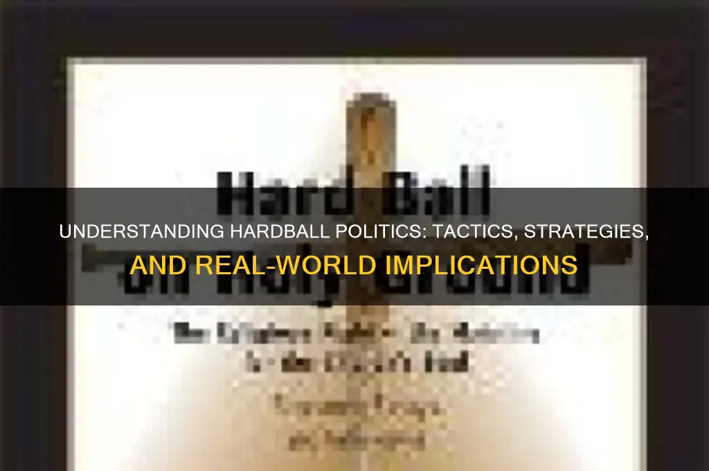 what is hardball politics