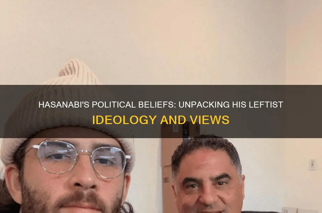 what is hasanabi political ideology