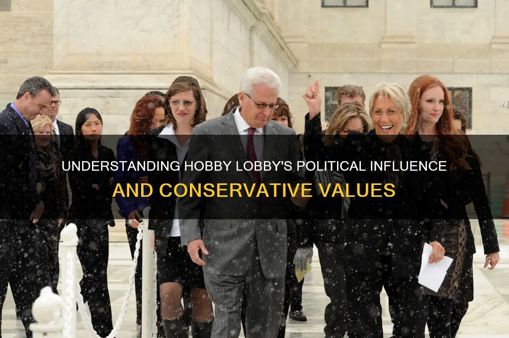 what is hobby lobby politics