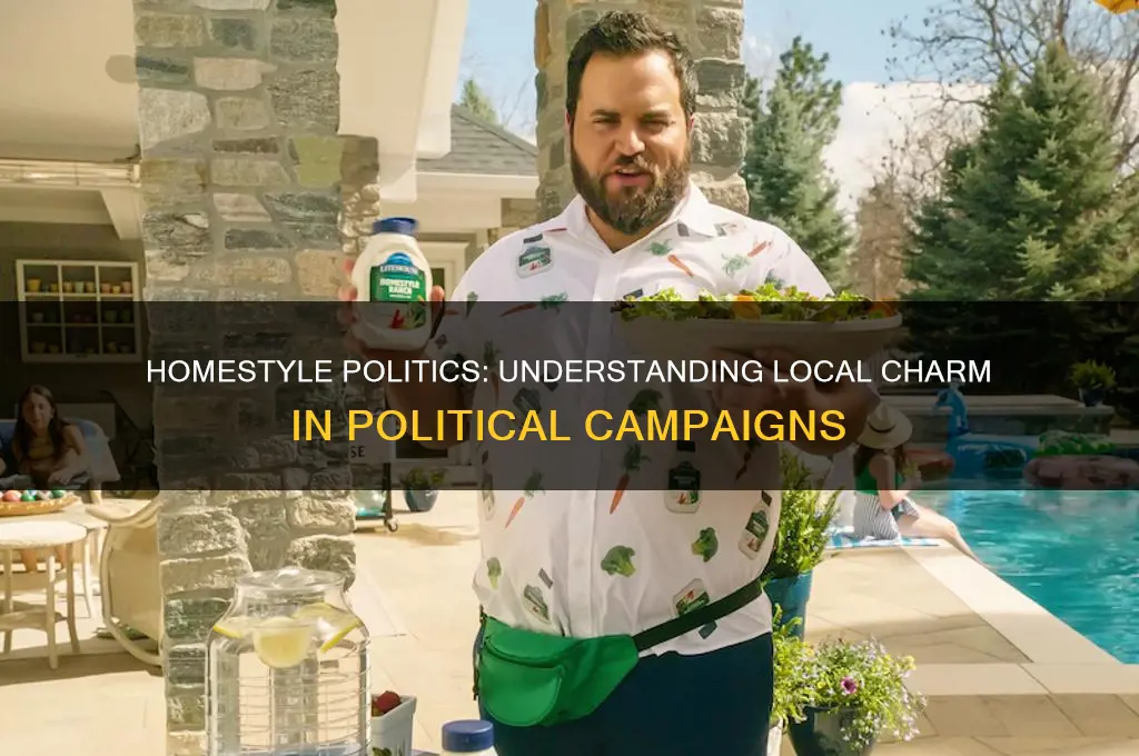 what is homestyle in politics