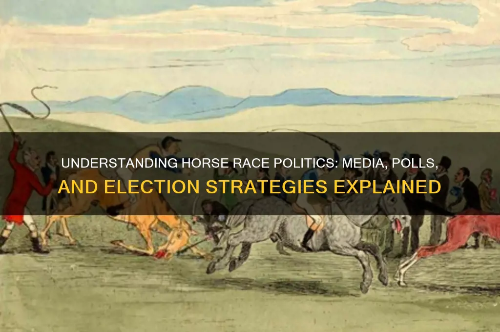 what is horse race politics