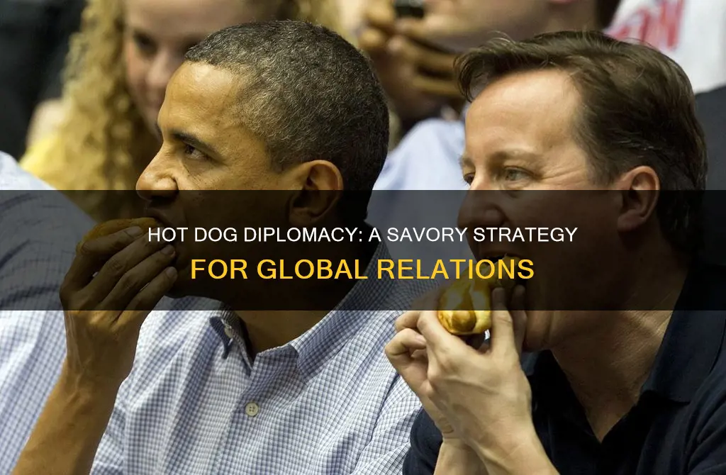 what is hot dog diplomacy