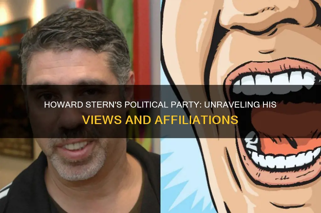 what is howard stern political party