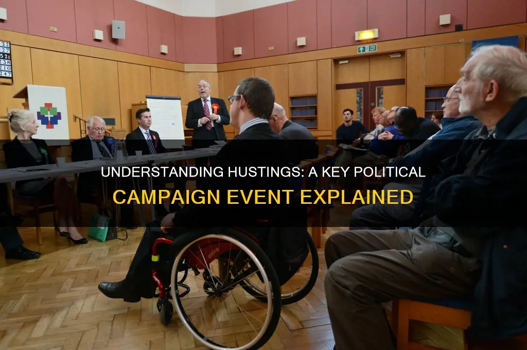 what is hustings in politics